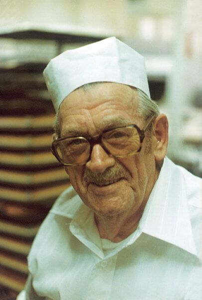 Christian in the O&H Danish Bakery