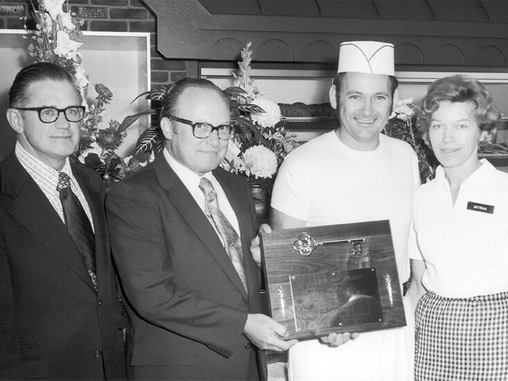 2nd Generation: Ray and Myrna receive an award!