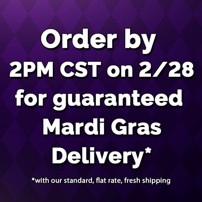 Mardi Gras Order Cut Off Dates