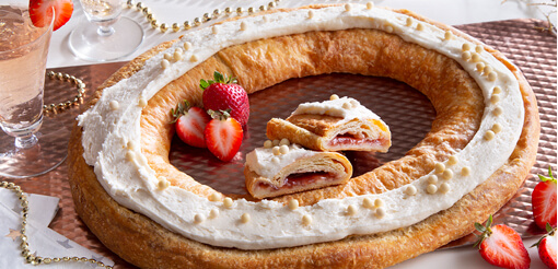 Item number: S144 - Strawberry Champagne Kringle