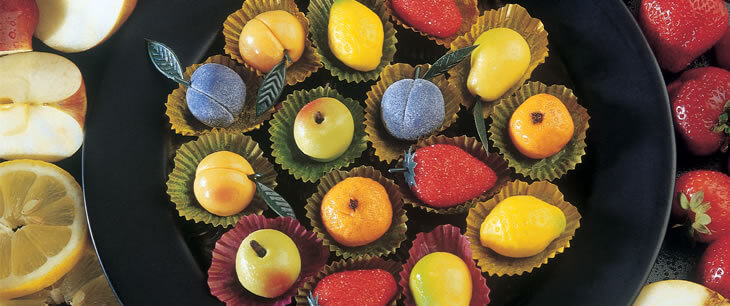 12 Pieces of Marzipan Candy