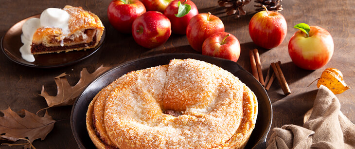 Apple Cinnamon Kringle Pie