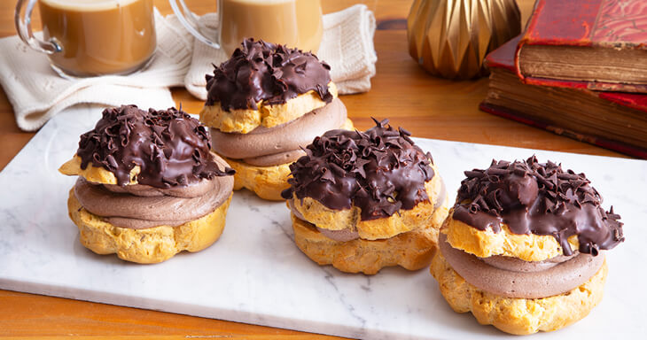 Item number: CCP1 - Chocolate Mousse Cream Puffs