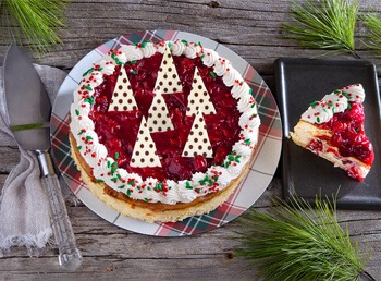 Christmas Cheesecake (Gluten Free)