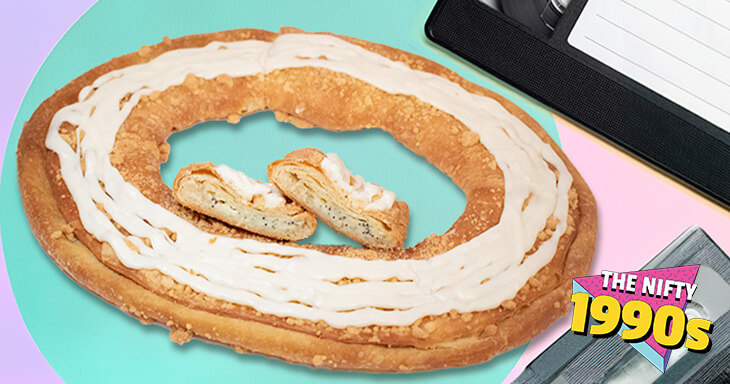 Item number: 111 - The Nifty 1990s: Custard Almond Poppyseed Kringle