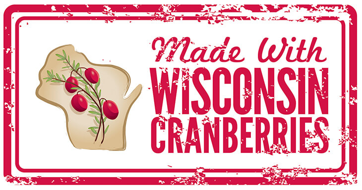 Made with 100% Wisconsin cranberries sourced from local cranberry farms. Cranberry bogs in Wisconsin showcase the natural beauty of the cranberry harvestand the commitment of Wisconsin cranberry growers.