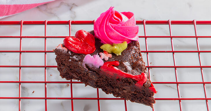 Shop Valentine?s Day gifts with our decadent chocolate brookie, a beautiful blend of a cookie and a brownie.