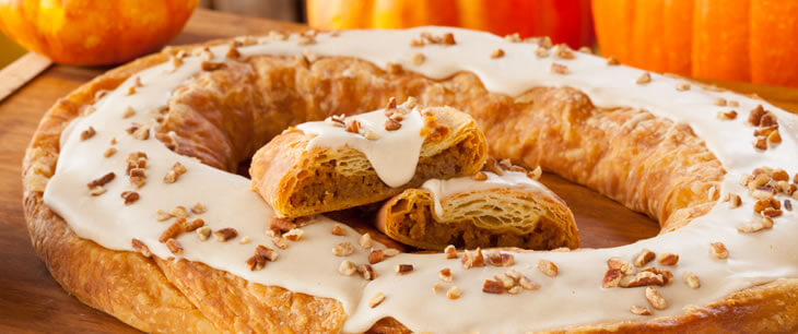 Pumpkin Caramel Kringle