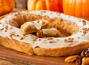 Pumpkin Caramel Kringle