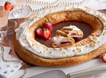 Item number: S144 - Strawberry Champagne Kringle