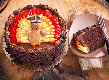 Item number: 458T - Thanksgiving Layer Cake