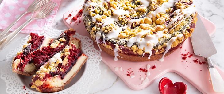 Valentine's Day Coffee Cake