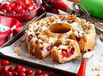 Wisconsin Christmas Coffee Cake